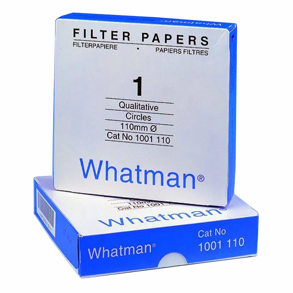 Whatman 1001 – 125 papel de filtro cualitativo círculos, 11 micrones, 10,5 S/100 ml flujo tasa, grado 1, 125 mm de diámetro (Pack de 100)