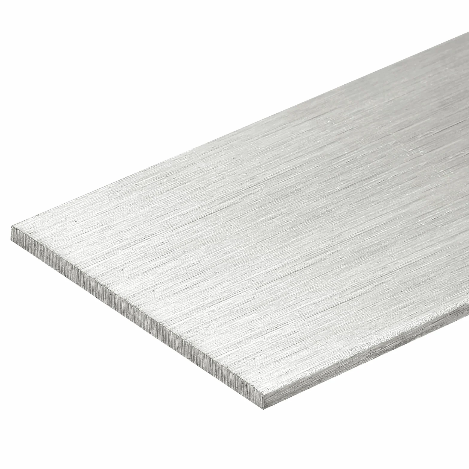 QUARKZMAN Barra Plana Acero Inoxidable 316L Longitud 300mm Ancho 50mm Grosor 4mm Tiras Metal Acabado Cepillado Para Bricolaje Cocina Artesanía Maquinaria Construcción Industria 1 Pieza