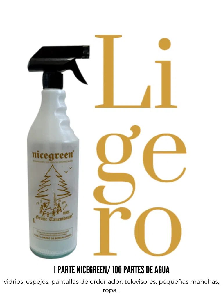 NICEGREEN Ultra Limpiador DESENGRASANTE 1 LITRO +EFICAZ +Concentrado ORIGINAL100%