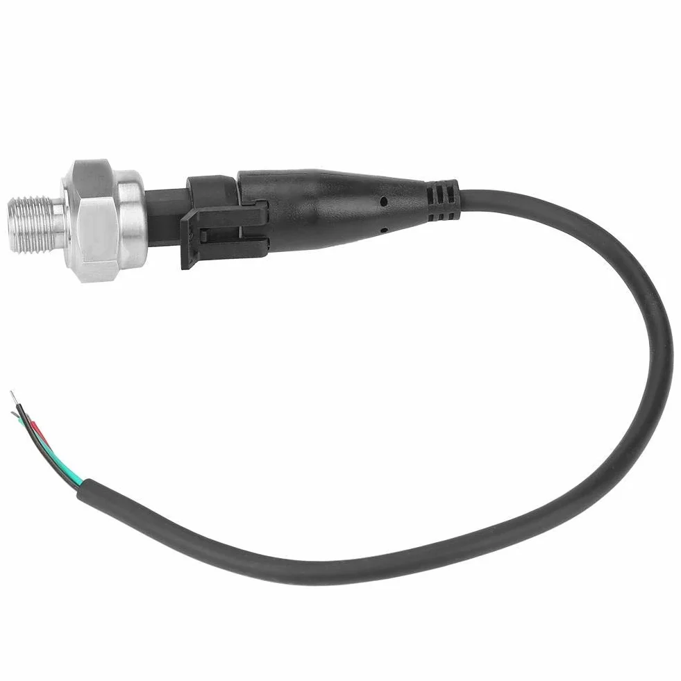 Transductor de Presión G1/4 - Sensor de Entrada 0-150 PSI / 0-10.34 bar - Salida 0.5-4.5V/0-5V - Para Aceite, Combustible, Gas y Agua