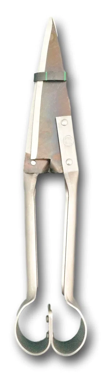 TIJERAS RECTAS PARA ESQUILAR OVEJAS MUELLA DOBLE DB 162/32