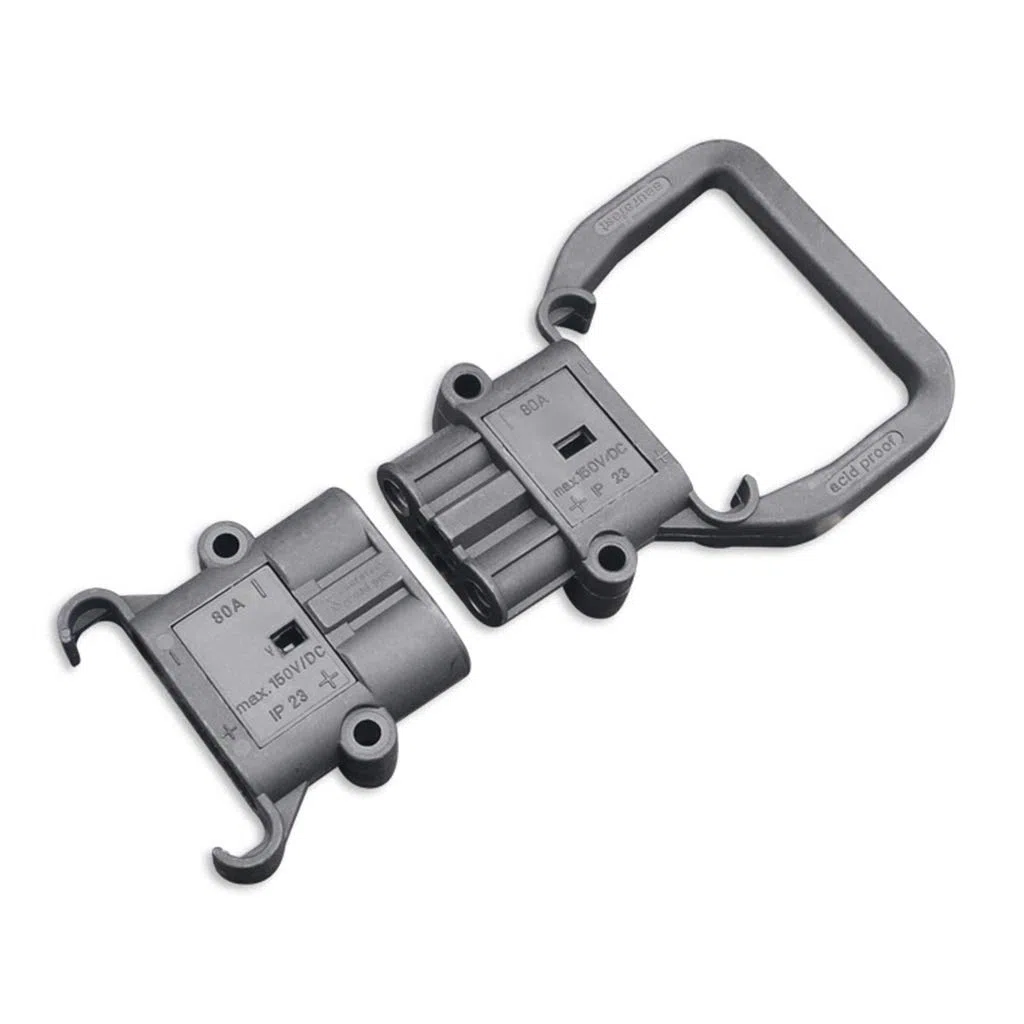 Conectores Macho de batería de 160 A, Conector de alimentación de Carretilla elevadora de 150 V, Enchufe Industrial de Carga para transpaletas eléctricas