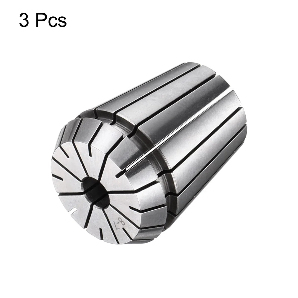 QUARKZMAN 3 Piezas Er32 8mm Portabrocas de Pinza de Resorte de Alta Precisión 0.015mm para Máquina de Grabado CNC Torno Fresadora