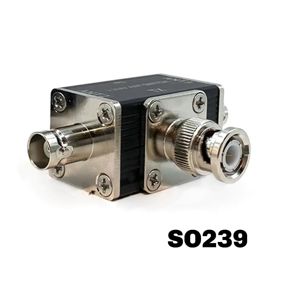 Conmutadores de Antena Coaxiales Manuales de 2 Vías, Conector de 100 W, 0-50 MHz, 1 Entrada y 2 Salidas con Protección de Apagado/A