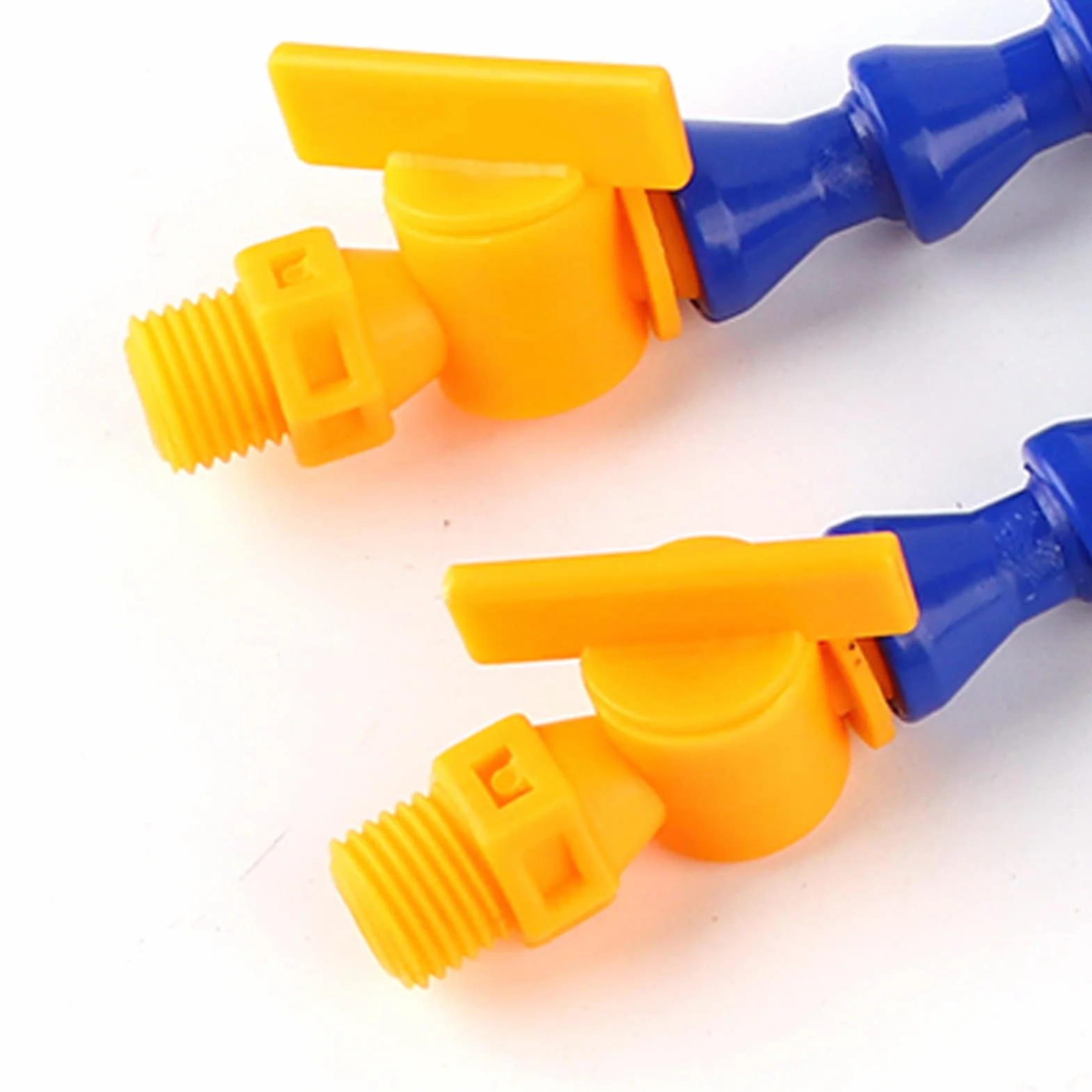 Manguera flexible de refrigeración de agua y aceite con rosca 1/4, 12 unidades, boquilla redonda, tubo de enfriamiento de plástico ajustable para máquinas CNC, fresadoras, tornos, hidráulicos