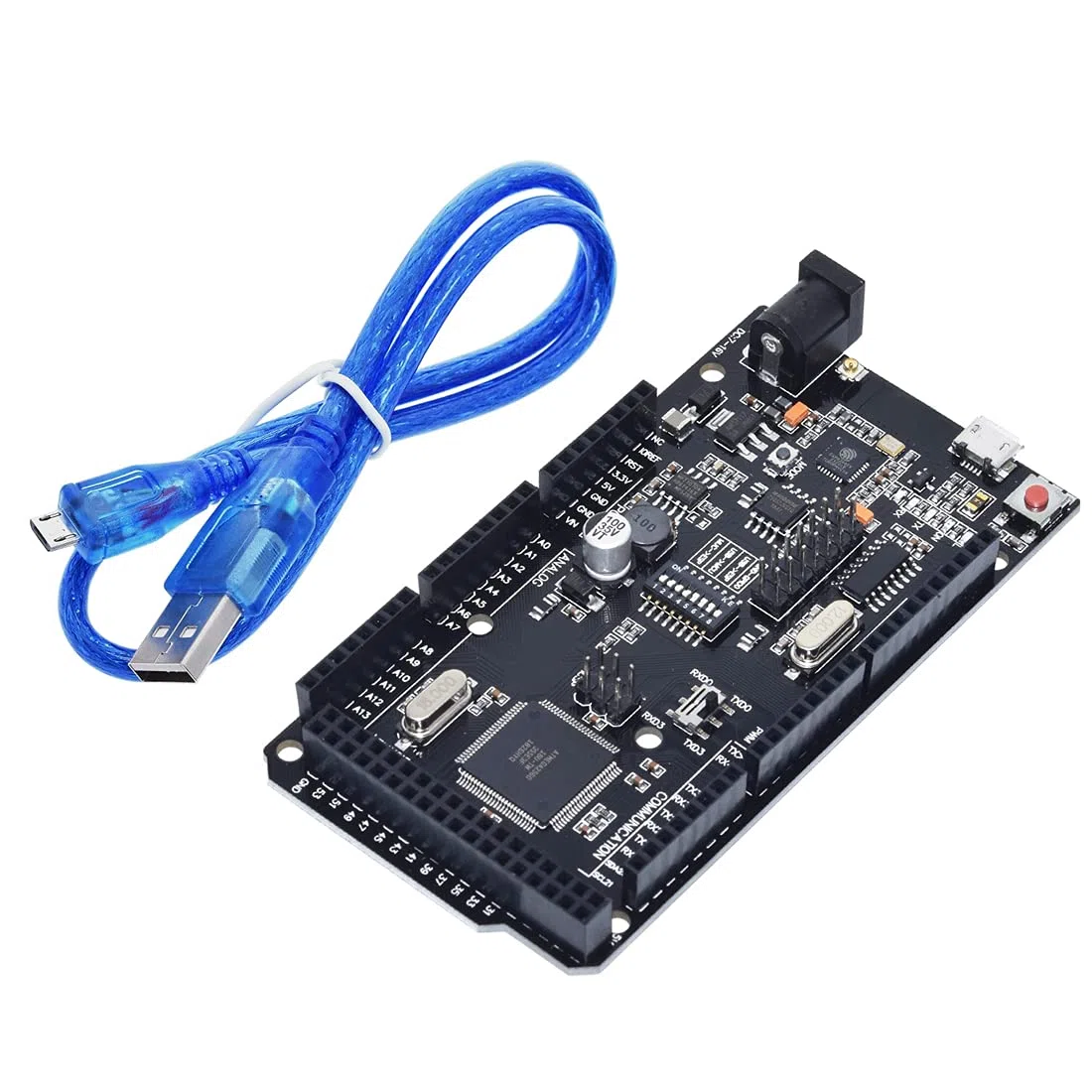 Hailege Módulo WiFi Mega R3 ESP8266 con Memoria de 32 M CH340G Compatible con USB-TTL Mega ESP8266 NodeMCU