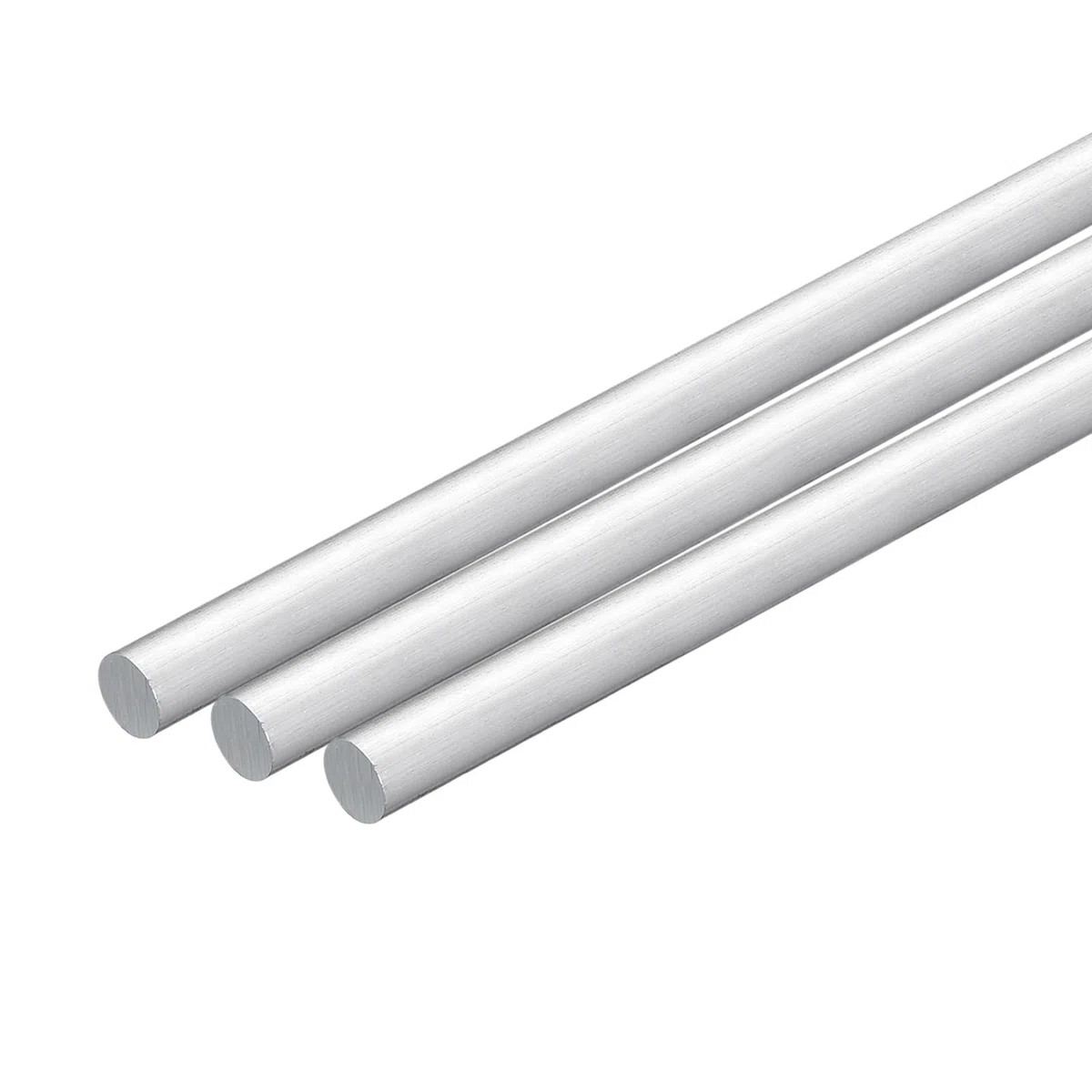 QUARKZMAN 3 Piezas Varilla Redonda Aluminio 3/4"(16mm) Diámetro, 13"(330mm) Largo 6061 Varilla Redonda Aluminio Sólida Barra Torno Para Industria Construcción Manualidades DIY