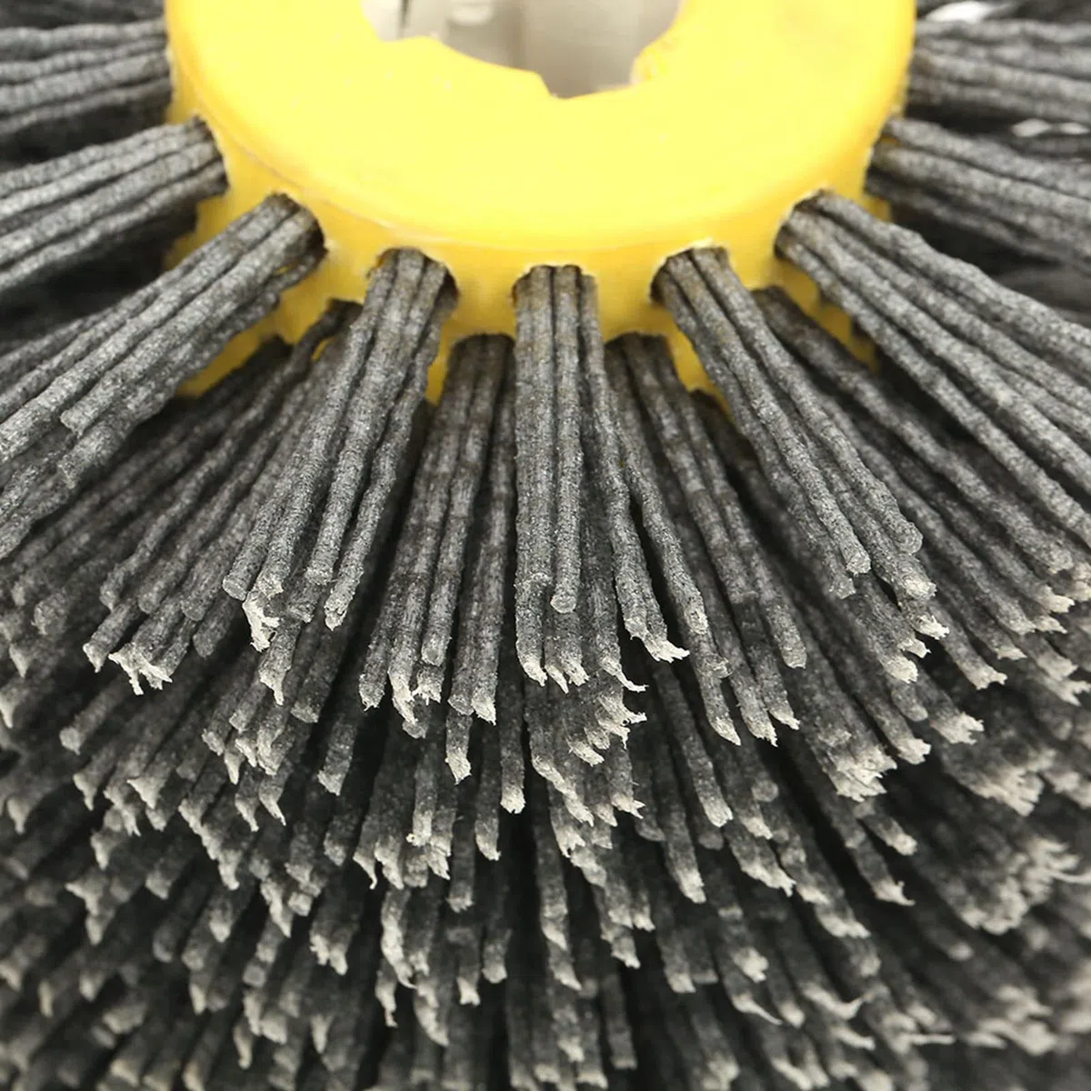 Cepillo de Trefilado de Rueda de Pulido, Material de Nailon, Grano #80, Perfecto para Pulir y Pulir Muebles de Madera