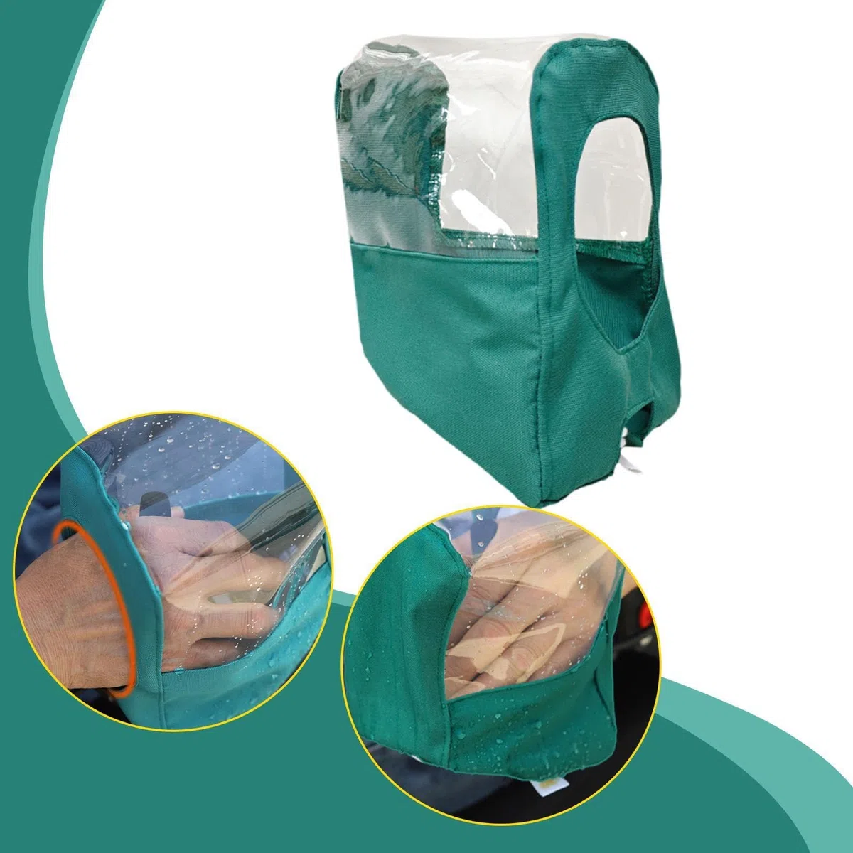 B Baosity Protector de Palanca para Silla de Ruedas Eléctrica con Diseño Ajustable Y Material Resistente Protección Eficaz Contra Agua Y Polvo Adecuado para Us, L