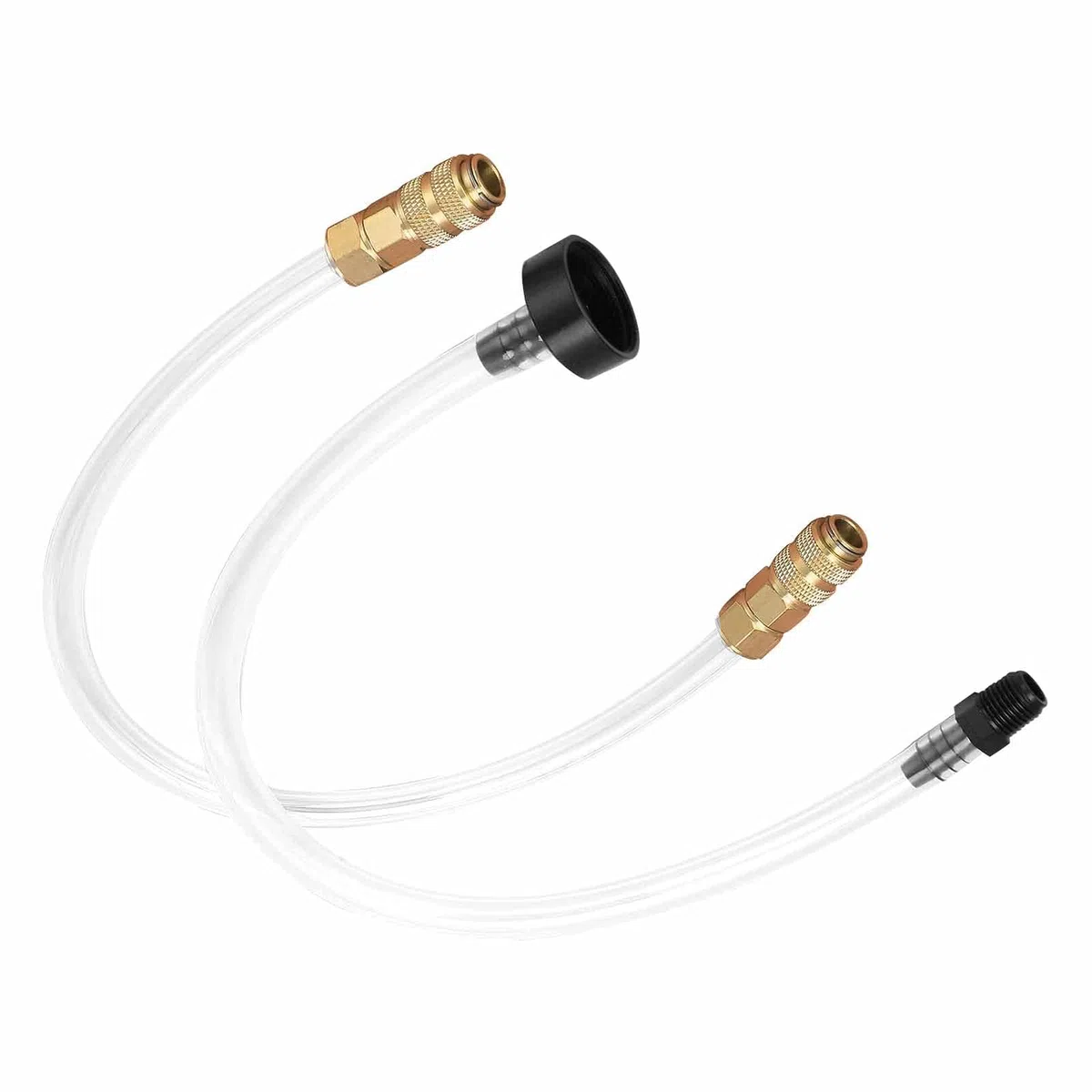 Tubo De Dirección Hidráulica, PVC Latón Kit De Purga Para Barcos De Dirección Hidráulica Tubo Manguera Tubo De Llenado Accesorios Marinos Para Timón Hidráulico