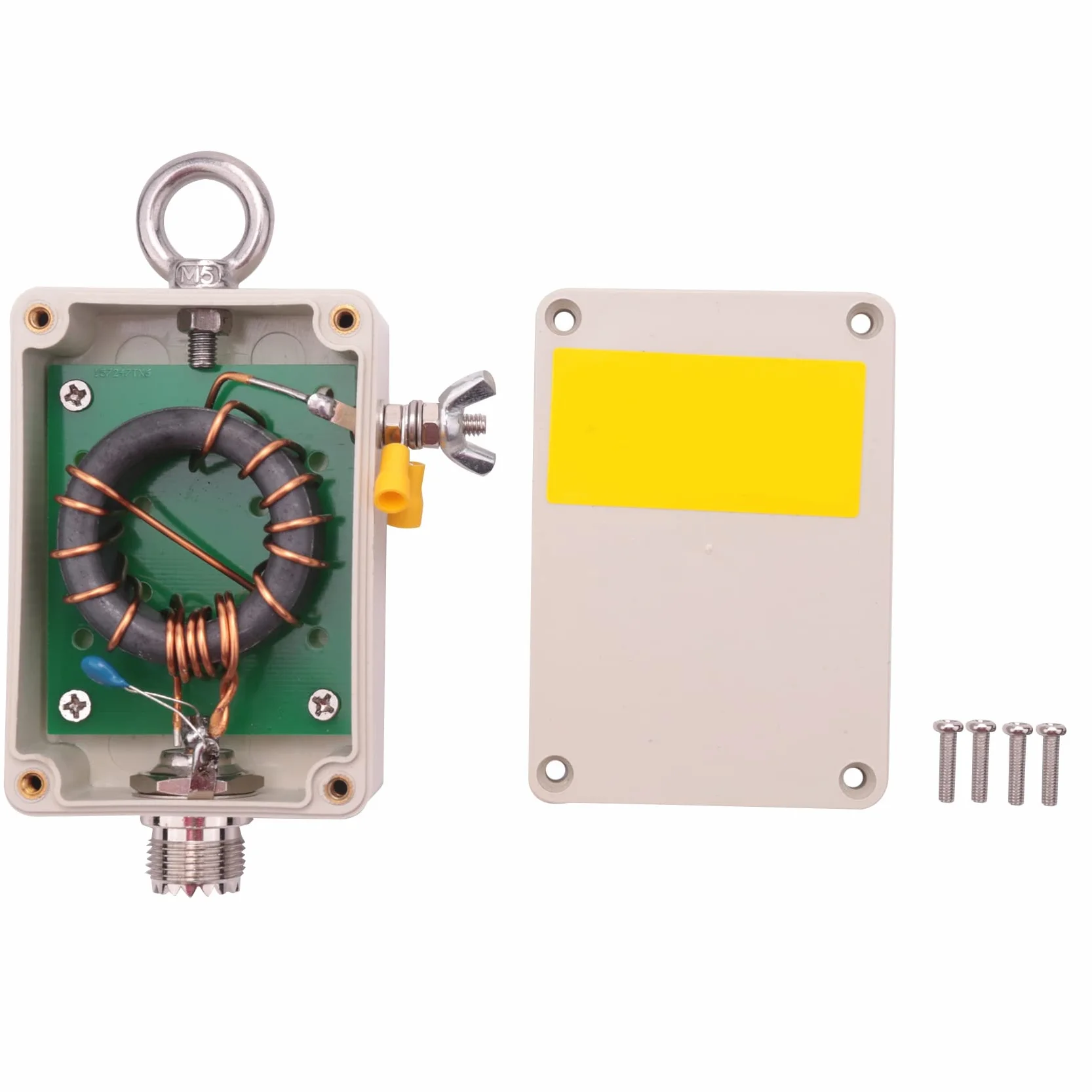 Balun 1:49-49:1 para corta cuatro 5-35MHZ End Fed Half-Wave EFHW Antena 100W