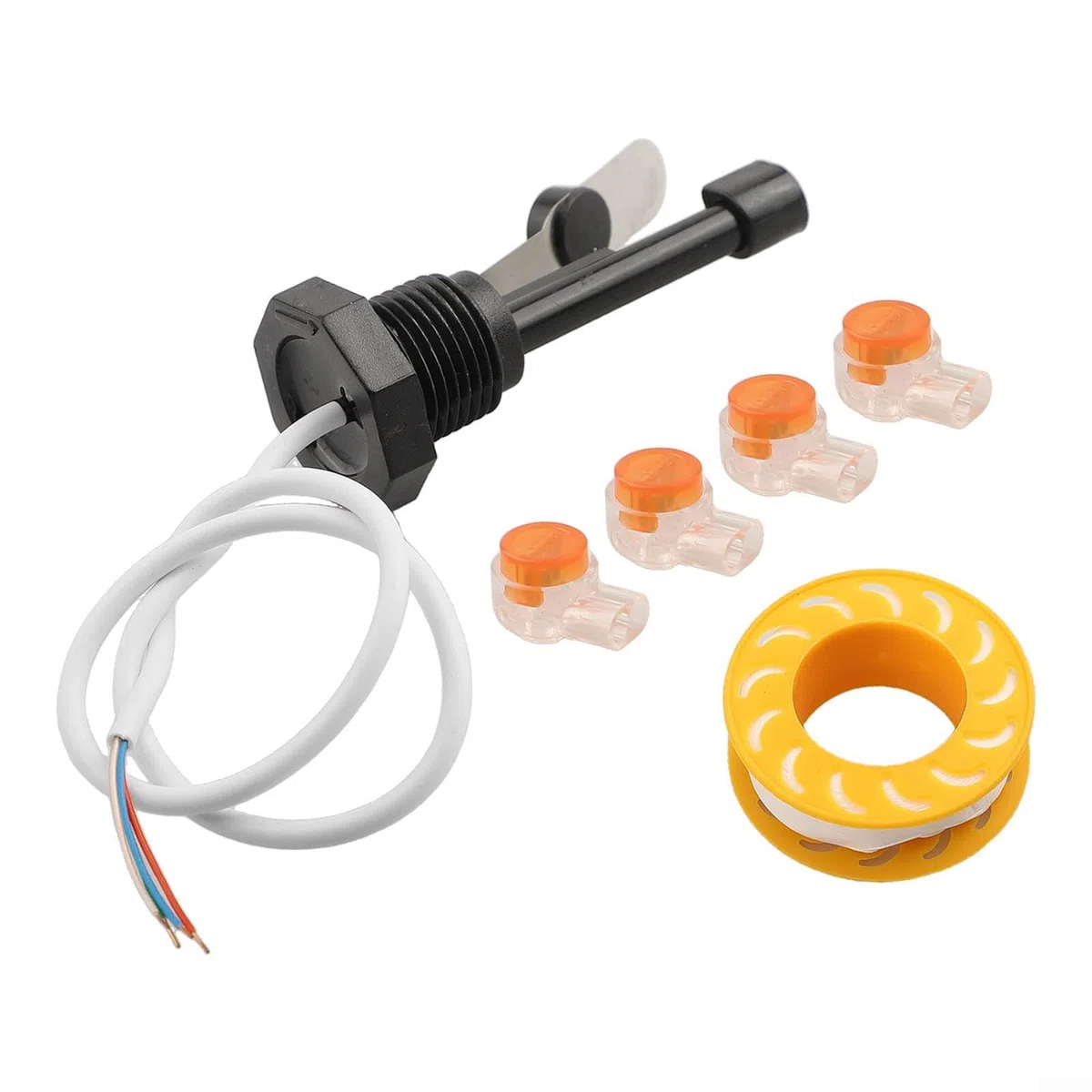 Interruptor de flujo para sistemas de clorador salino Intellichlor, pieza de repuesto 520736, para modelos IC-15/IC-20/IC-40/IC-60, detección de flujo de agua y temperatura, instalación con cable y