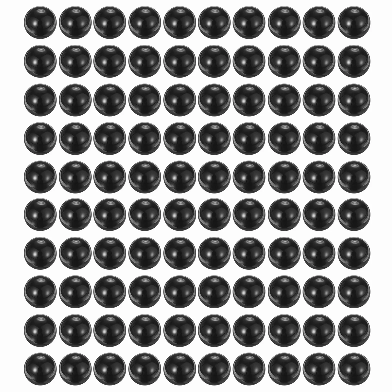 QUARKZMAN 100 Piezas de Bolas de Rodamiento Cerámicas 3/16" 4.763mm Bolas de Cerámica de Nitruro de Silicio Si3N4 de Precisión G5