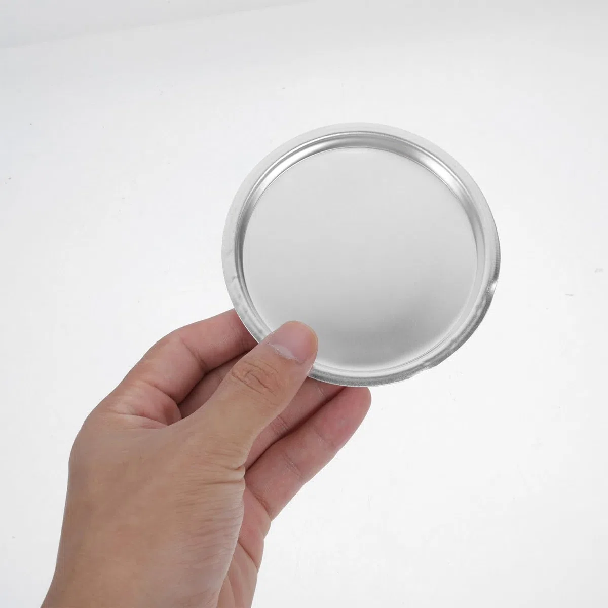 MAGICLULU 2 Platos de Pesaje de Aluminio Bandejas de Alta Durabilidad para Báscula Digital en Color Plata, Accesorios para Joyería y Objetos Pequeños