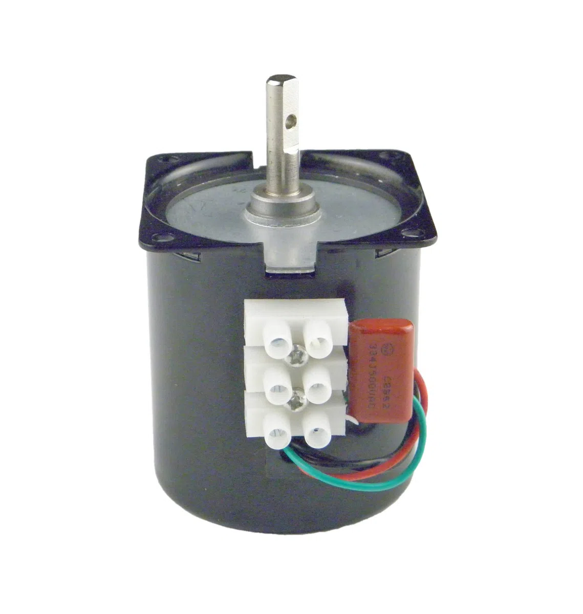CHANCS 68KTYZ Motor eléctrico Barbacoa Alto Par 220V AC 15r/min Torque 22Kgf.cm Metal engranado para la plataforma giratoria del asador