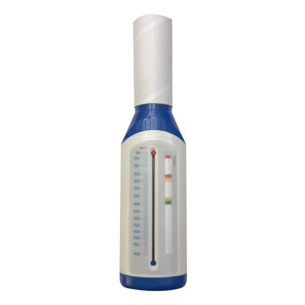 ULTECHNOVO Ejercitador Pulmonar Rendimiento Pulmonar Medidor de Flujo Máximo Medidas Medidor de Flujo Espiratorio Sistema de Medición de La Respiración Monitor de Función Pulmonar para