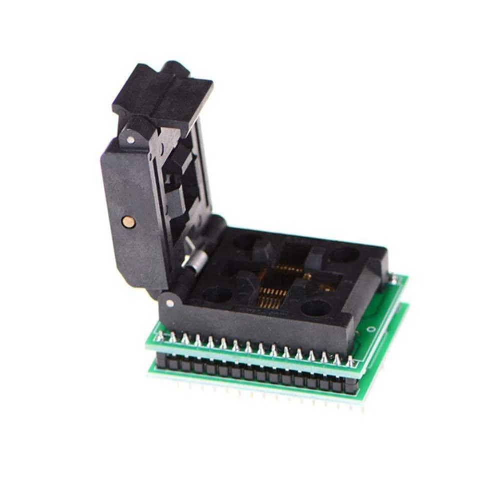 TQFP32 QFP32 to DIP32 IC Programmer Adapter Chip Test Socket Burning Socket Integrated Circuits