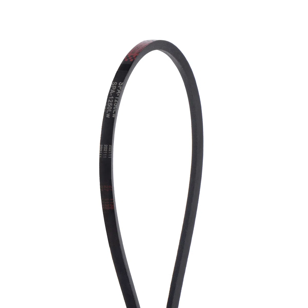 sourcing map SPA-1250 - Correa trapezoidal (1250 mm, ancho de 13 mm, altura de 10 mm, goma para transmisión de potencia)
