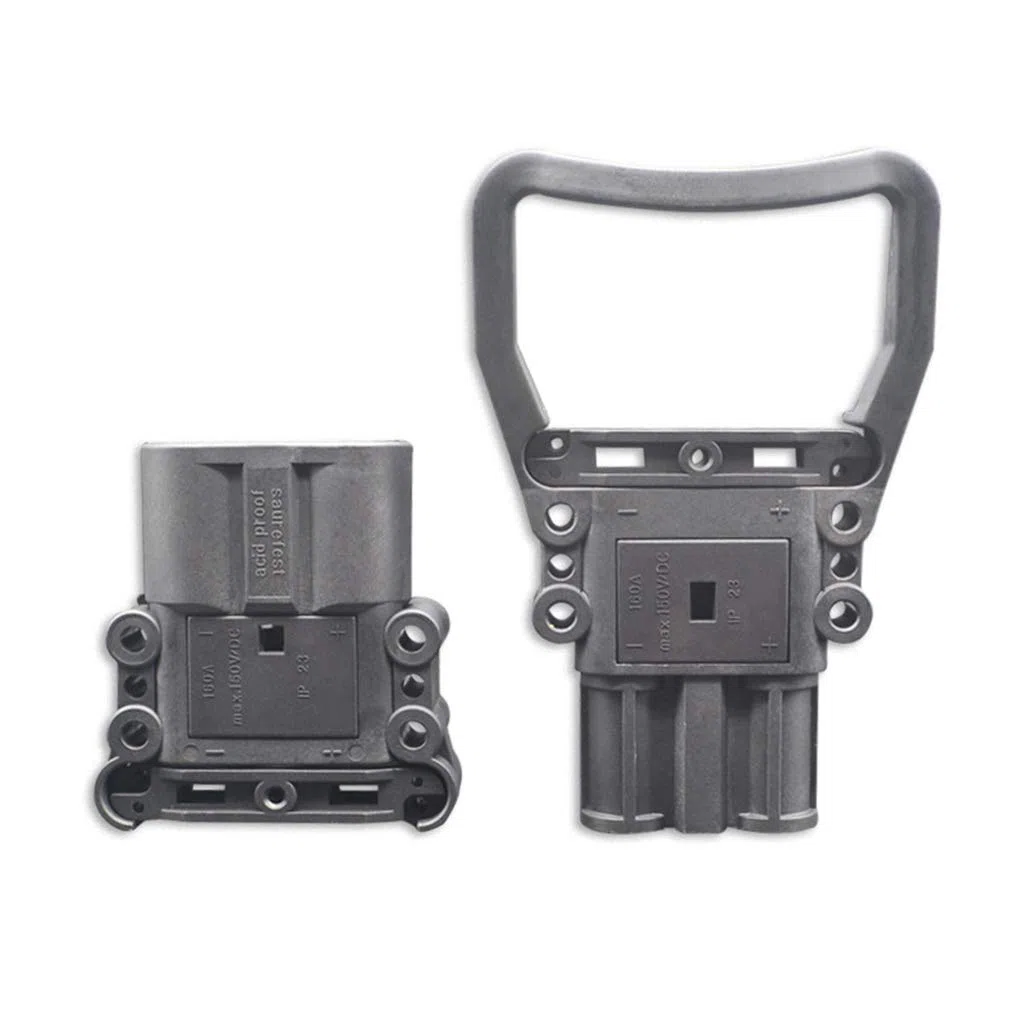 Conectores Macho de batería de 160 A, Conector de alimentación de Carretilla elevadora de 150 V, Enchufe Industrial de Carga para transpaletas eléctricas