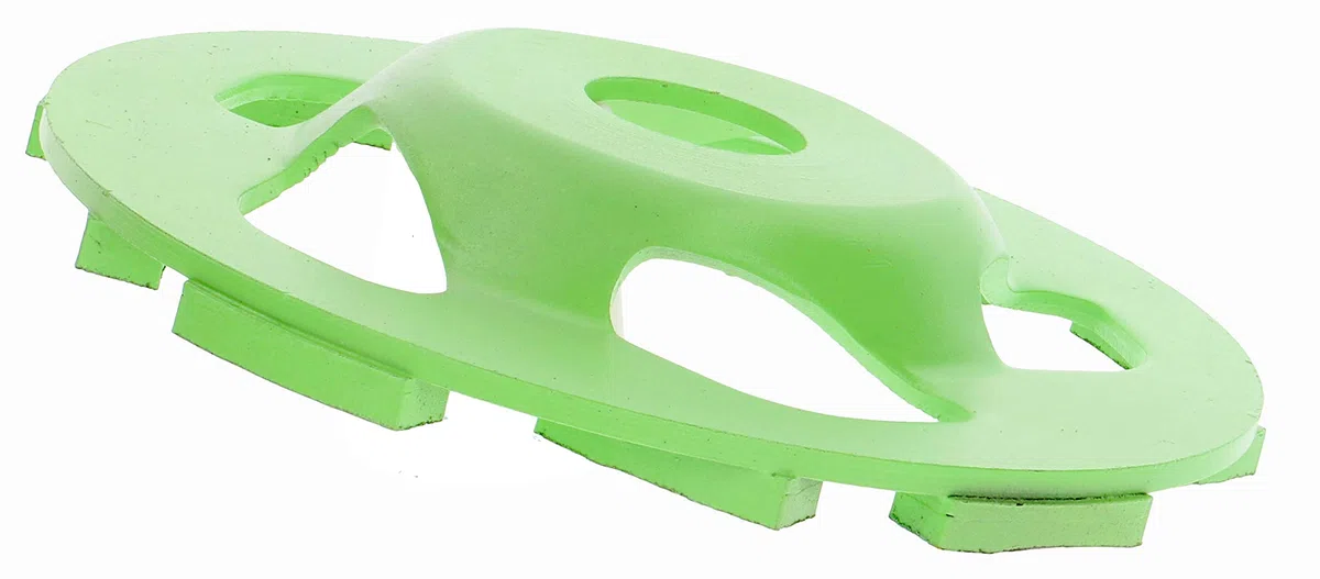 PRODIAMANT Muela de copa de diamante premium hormigón TURBO 125 mm x 22,23 mm verde 125 mm