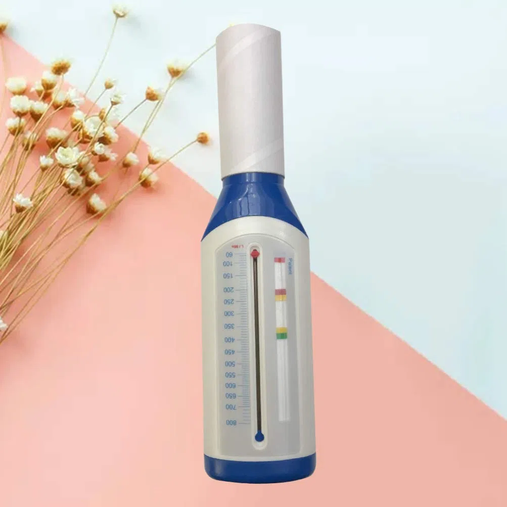 ULTECHNOVO Ejercitador Pulmonar Rendimiento Pulmonar Medidor de Flujo Máximo Medidas Medidor de Flujo Espiratorio Sistema de Medición de La Respiración Monitor de Función Pulmonar para