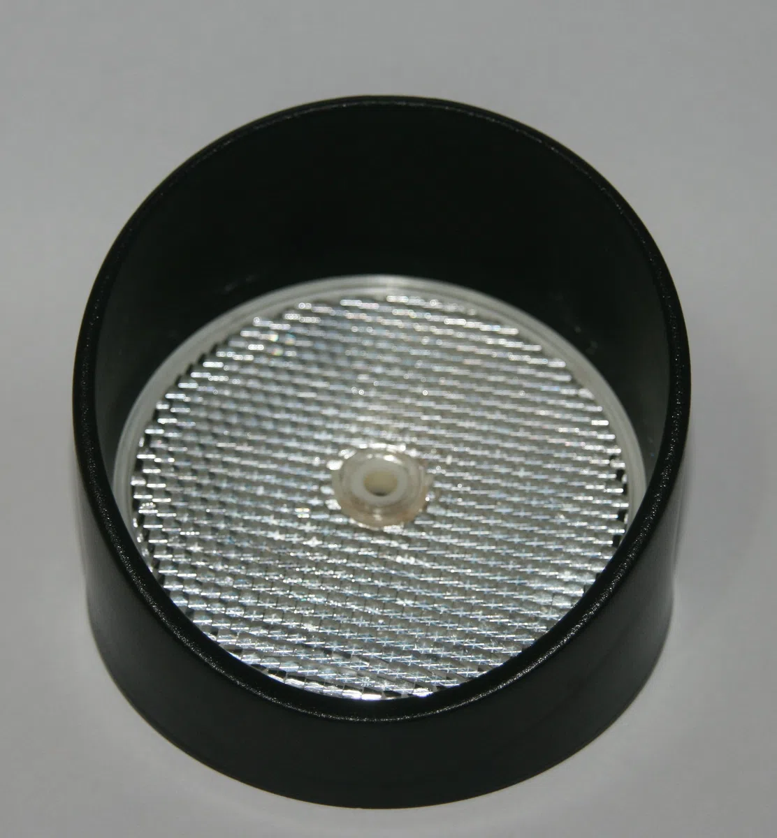 Kit espejo circular fotocelula reflexion y visera protector, estandar para cualquier fotocelula de reflexion, alta calidad, uso en puertas automaticas de garaje parking, o cualquier aplicación