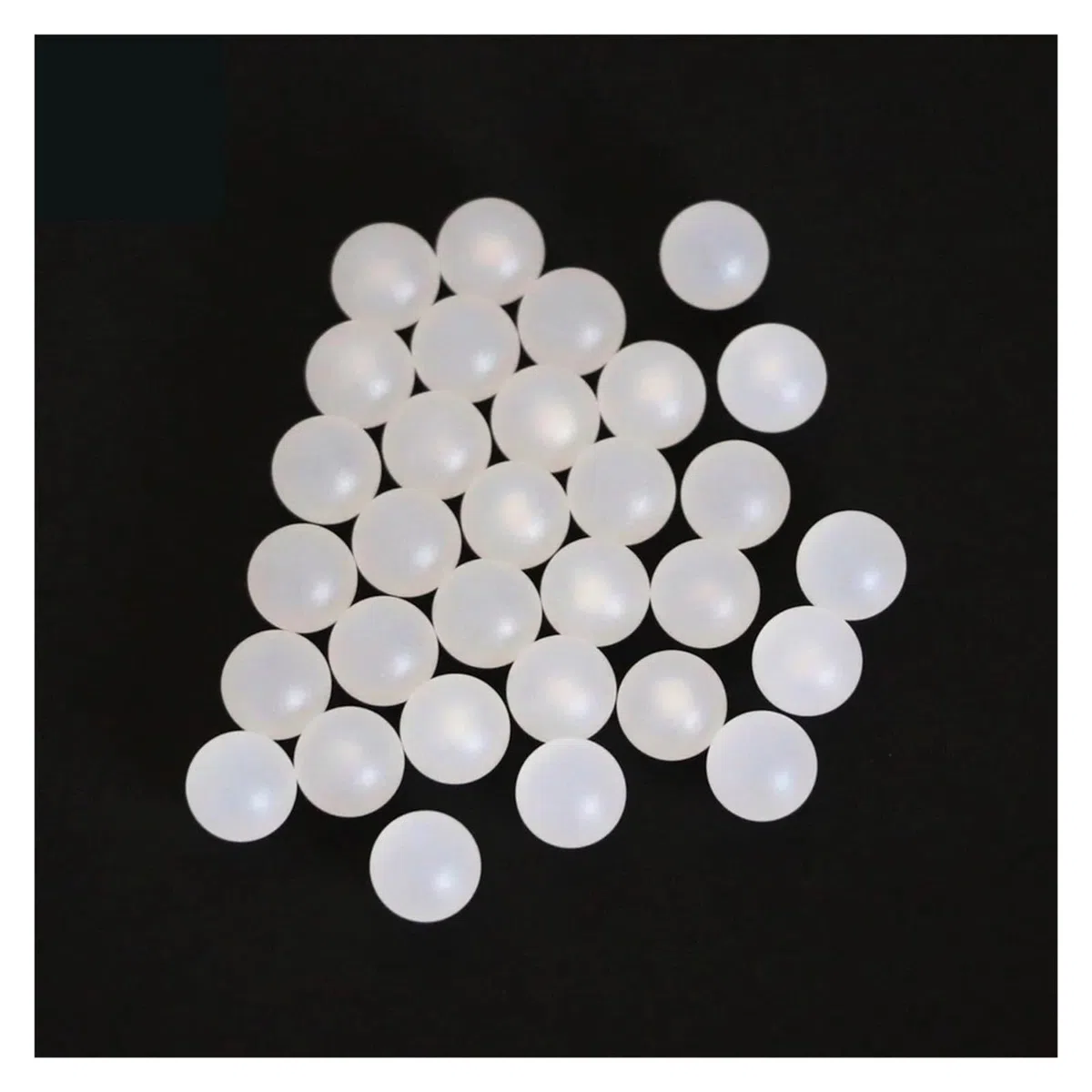 ZHGUIMING Bolas de plástico sólido PP (polipropileno) 25 mm 25,4 mm 30 mm 35 mm 38 mm Bola de rodamiento de precisión(5pcs,35mm)