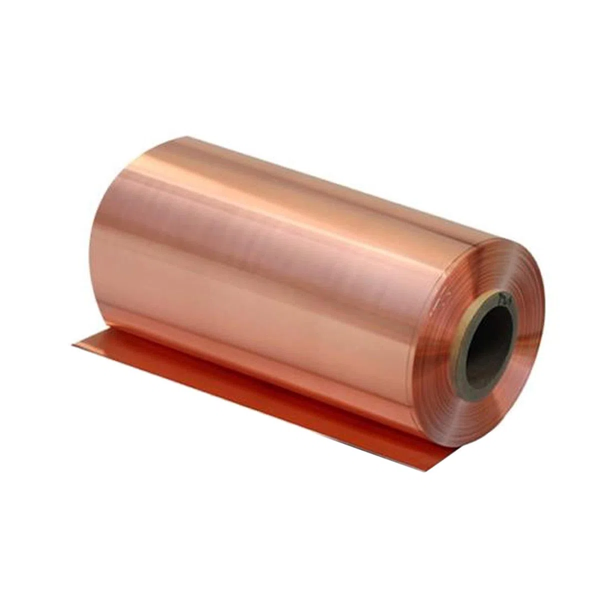 Espesor (0,5 mm) Lámina de cobre puro Metal Chapa de cobre Placa de material cortado en rollos - Uso general, bricolaje o contratista - (Ancho: 50 mm Longitud: 1000 mm)