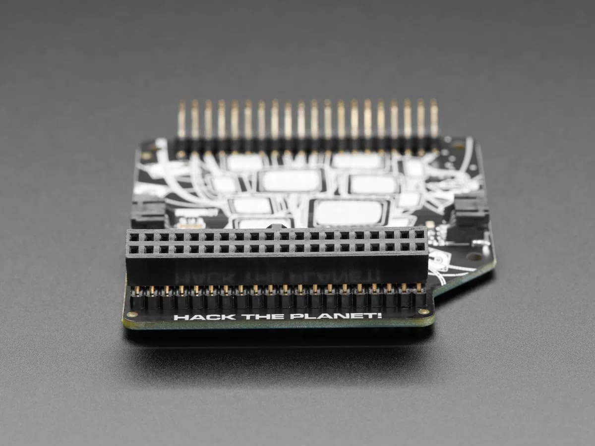 Adafruit Sombrero Cyberdeck para Raspberry Pi 400 y 500, 4863