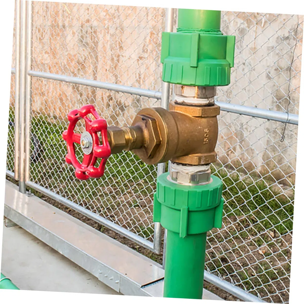BESTonZON 10piezas Manija De Volante De Válvula De Cierre Rojo Orificio Para Gas y Agua Reemplazo De Manija De Compuerta Decorativa Exterior