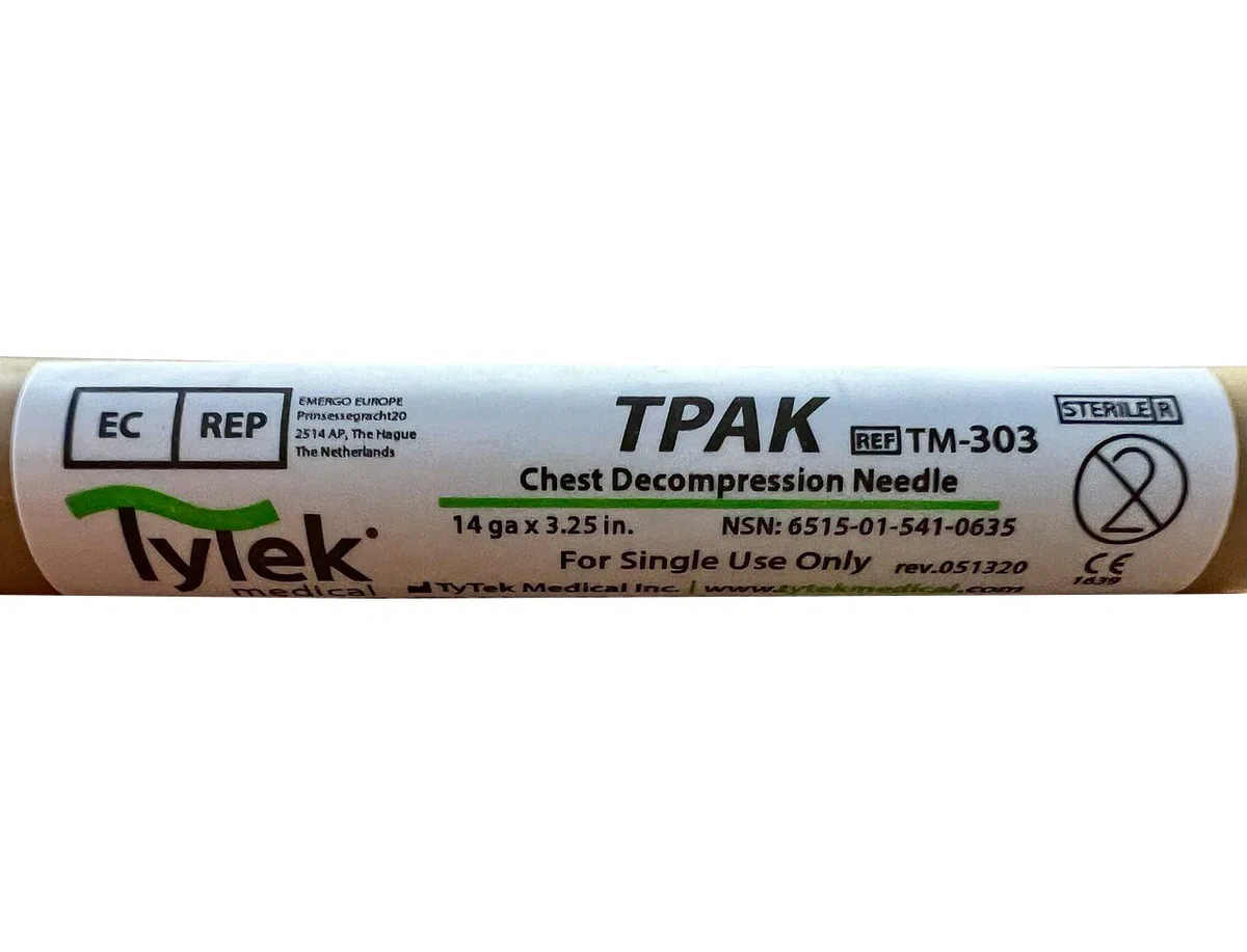 TPAK - Aguja de descompresión (14 g)