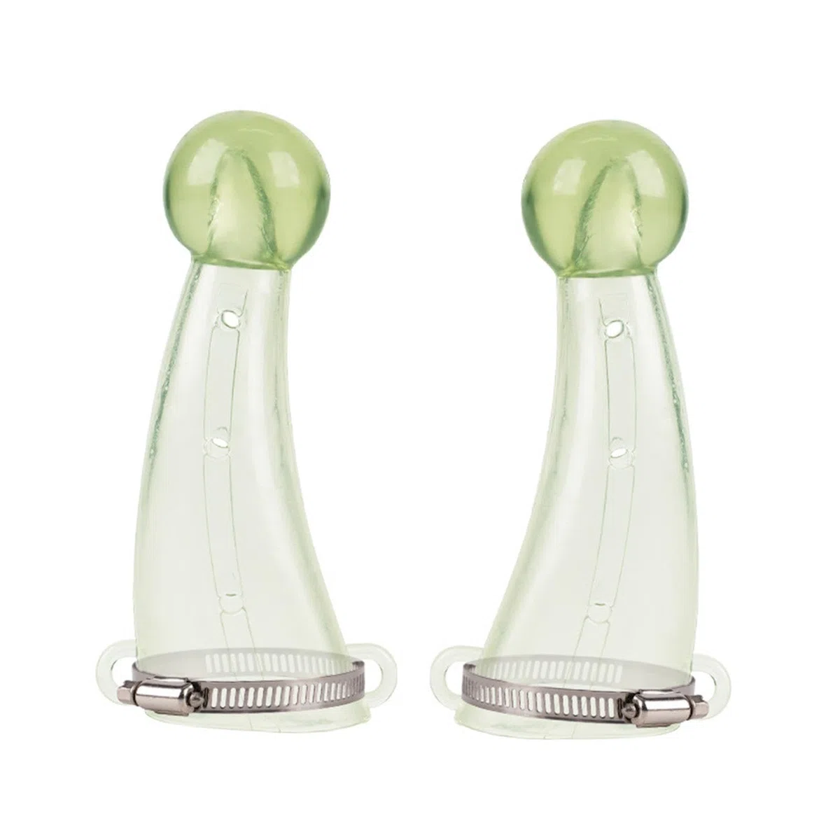Milageto Protector de, Accesorio de Granja para Proteger Cuernos de Cabra, Funda de Silicona con Esquinas Redondeadas, Funda Protectora para