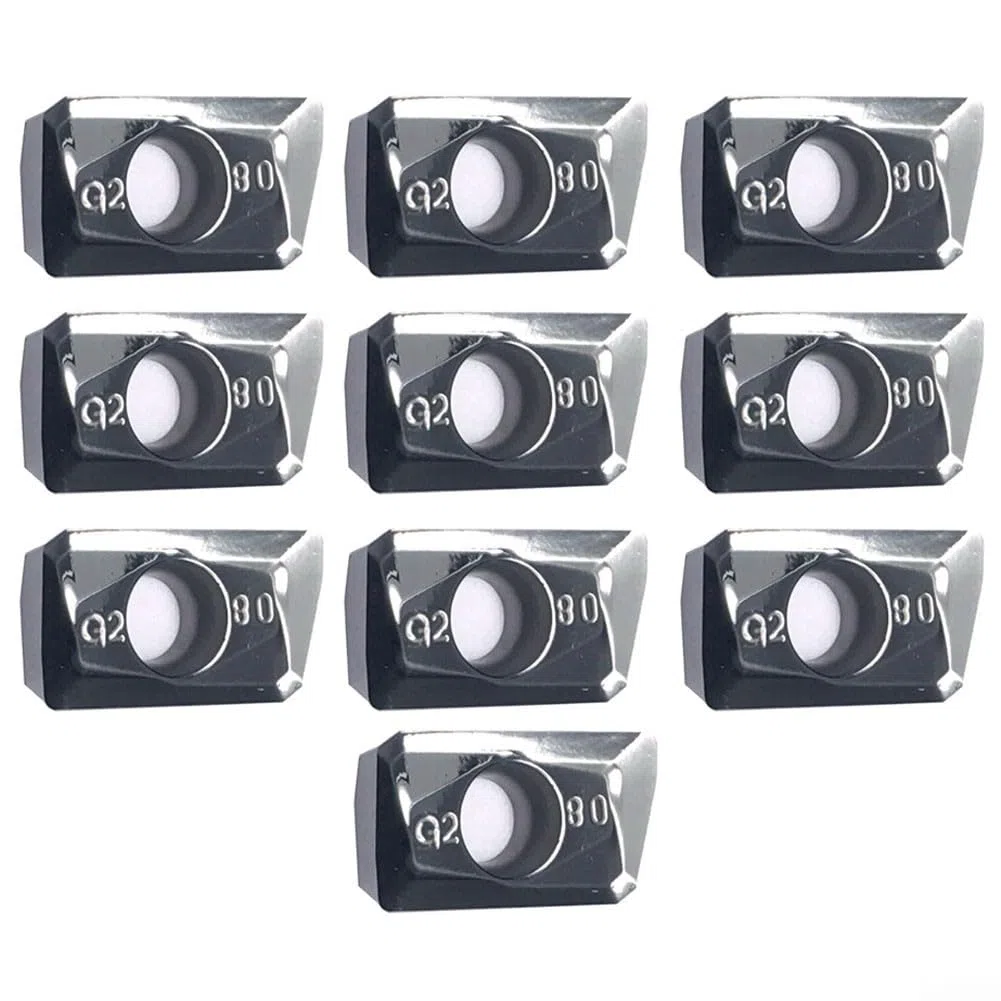 Inserto de carburo 10pcs, APKT1604PDFR-G2-H01 CNC de inserción de torneado para mecanizado de aluminio de aleación dura hoja de herramienta de corte