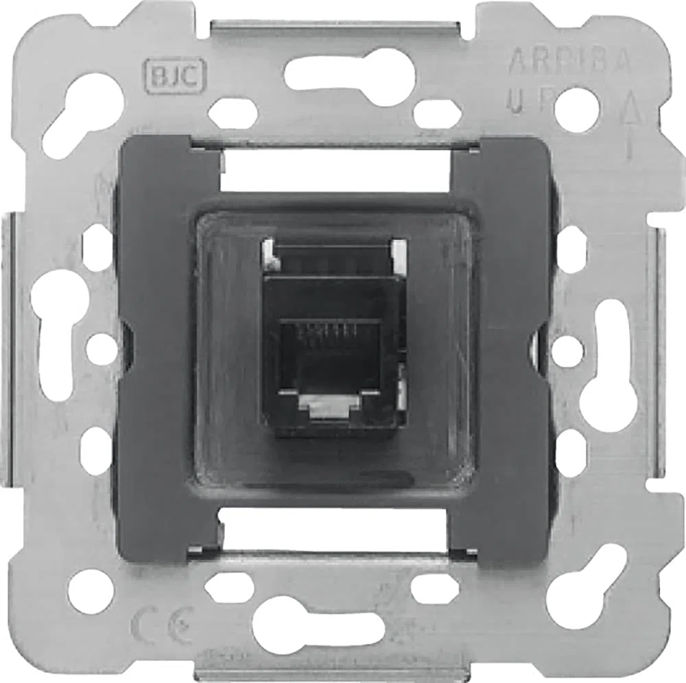 BJC Iris-Mega - Conector hembra 8 vías RJ45 Cat6 ,18586