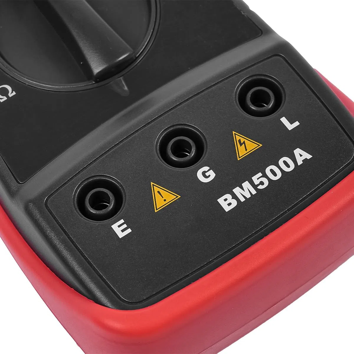 Sarini Probador de Resistencia de Aislamiento Digital Bm500a 1000V 1999mω Resistencia Pantalla LCD Megaohmímetro Probador electrónico para Mantenimiento Probador portátil