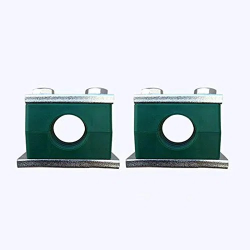 POWERTOOL Lot de 2 abrazaderas de plástico de 32 mm de diámetro exterior para mangueras hidráulicas para aceite, agua, gas