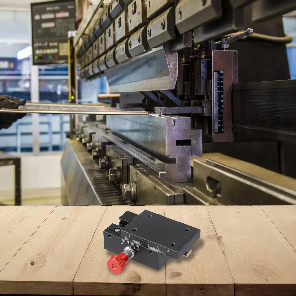 Etapa deslizante manual de cola de milano del eje X de 40 mm, plataforma de traducción lineal de precisión con ajuste fino de piñón de rack, aleación de aluminio CNC para fibra óptica y accesorio de