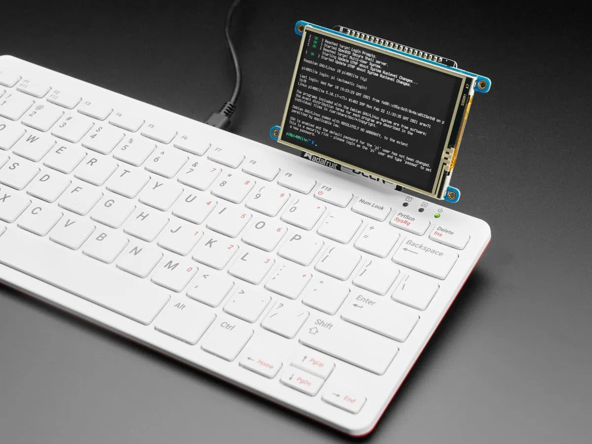 Adafruit Sombrero Cyberdeck para Raspberry Pi 400 y 500, 4863