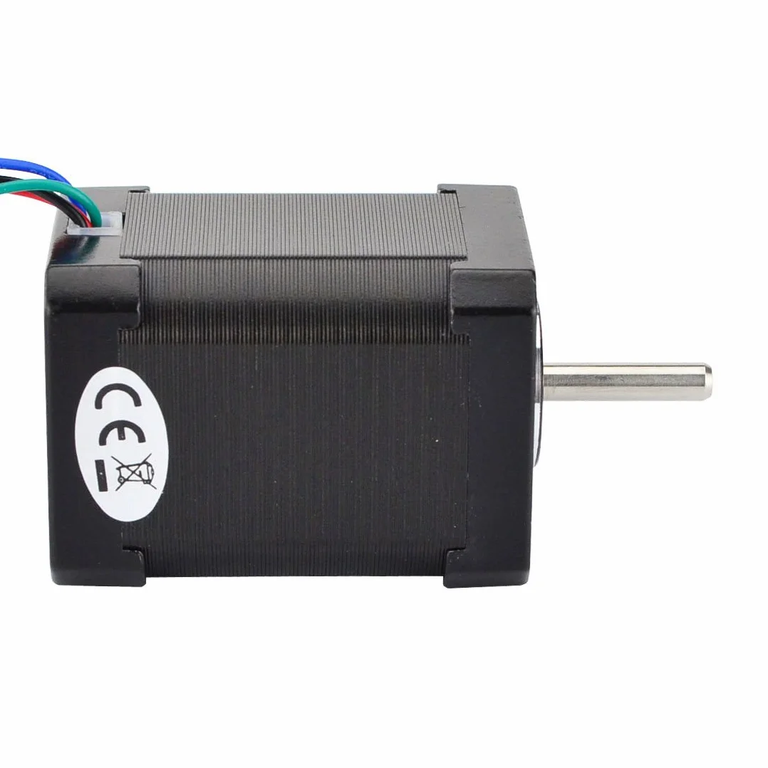 STEPPERONLINE Motor paso a paso bipolar Nema 17 de alto par 92 onzas/65 Ncm 2.1 A