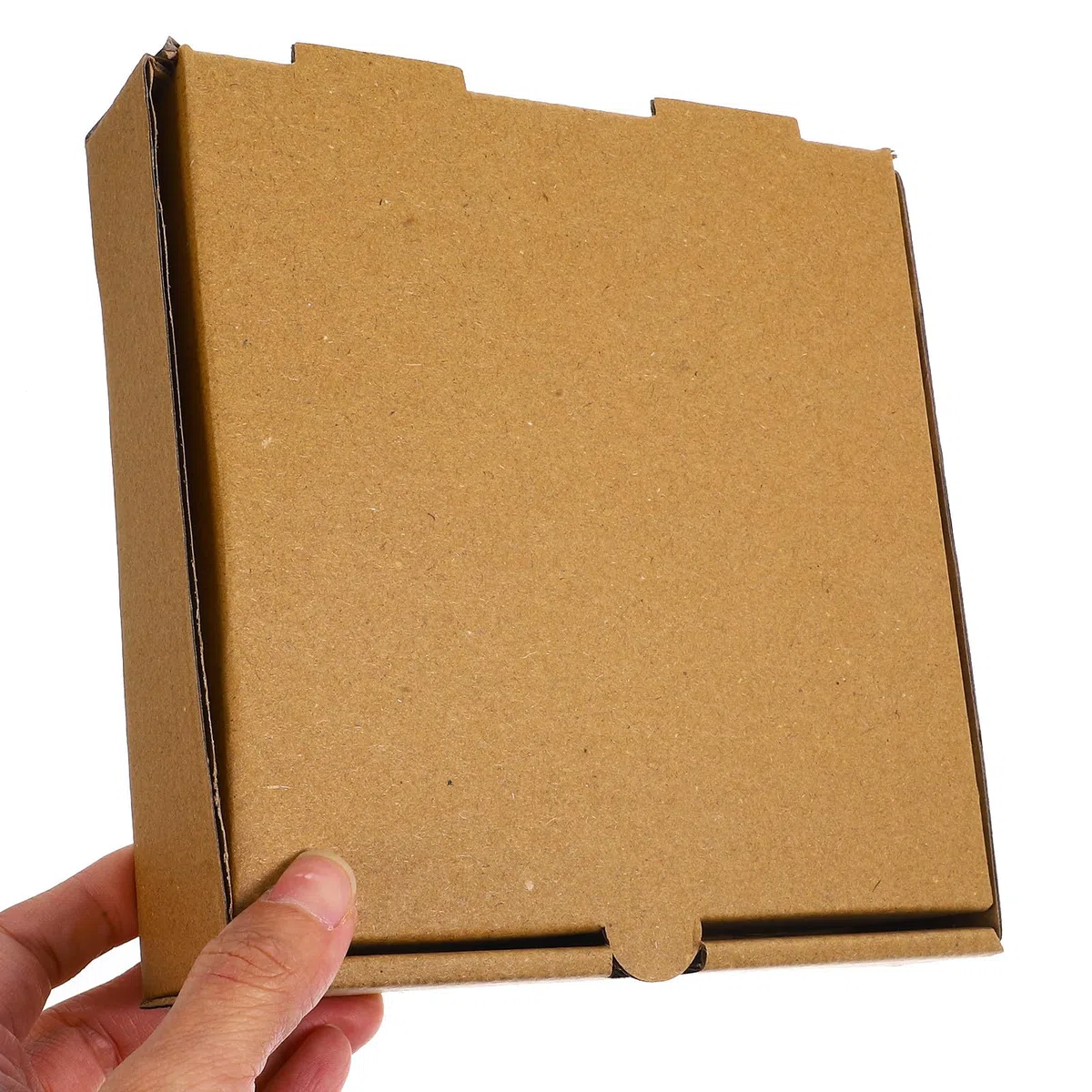 de Pizza Resistentes y Elegantes y Proteger Alimentos 10 Cajas de Papel Kraft Marrón para Llevar en Pizzerías y Restaurantes