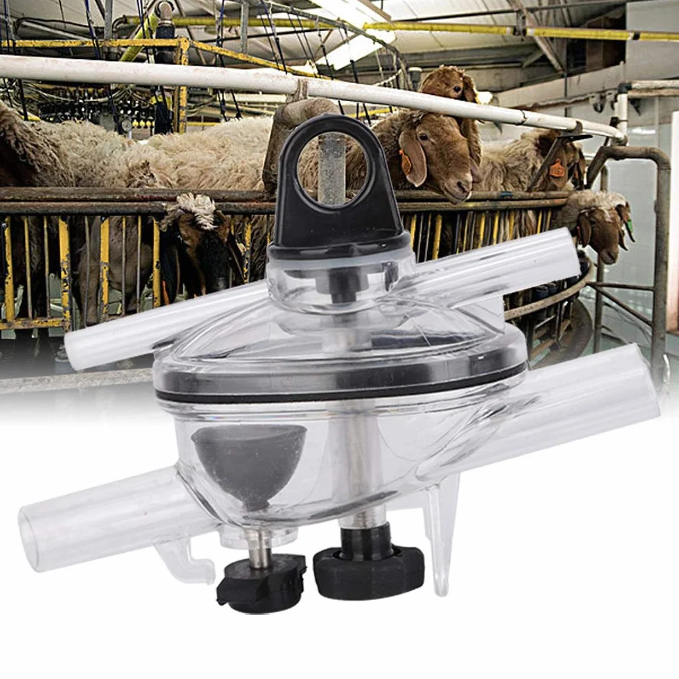 Colector de ordeño de ovejas, 50 ml Cabra Ordeño de ordeño de ovejas Taza de colector de leche Parte de la máquina de ordeño de cabra para la recolección de leche en la granja