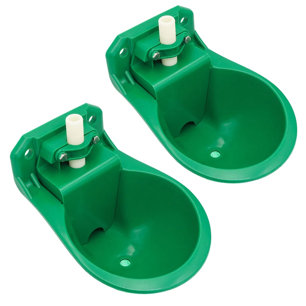 Bebedero Automático para Ovejas, Bebedero AutomáTico Verde para Ovejas, Cabras, Cerdos y Perros, Pack de 2