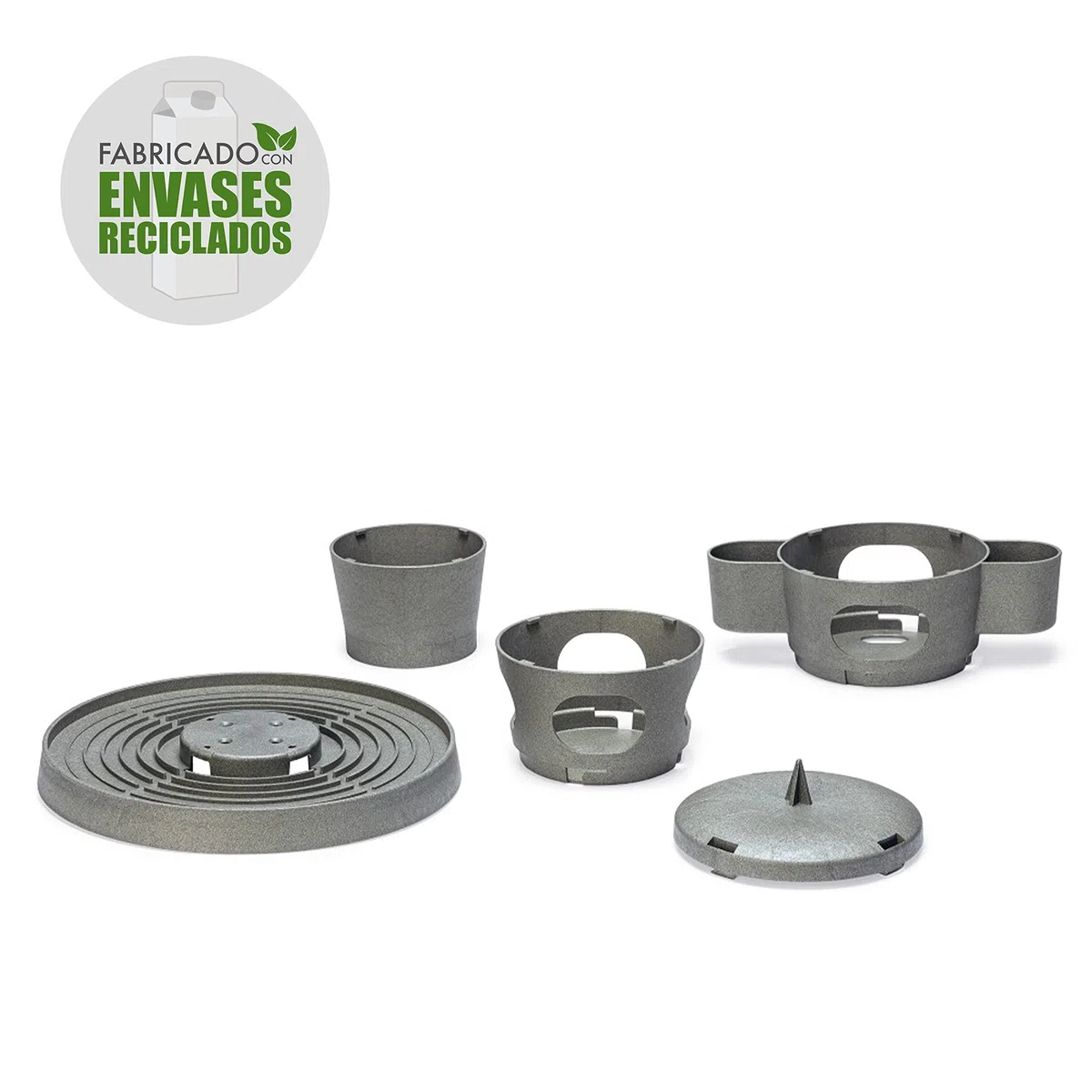 FINCA CASAREJO - Comedero para Pequeñas y Grandes Gallinas - Snack Tower para Aves de Corral - Comedero Interactivo y Entretenido para Gallinas