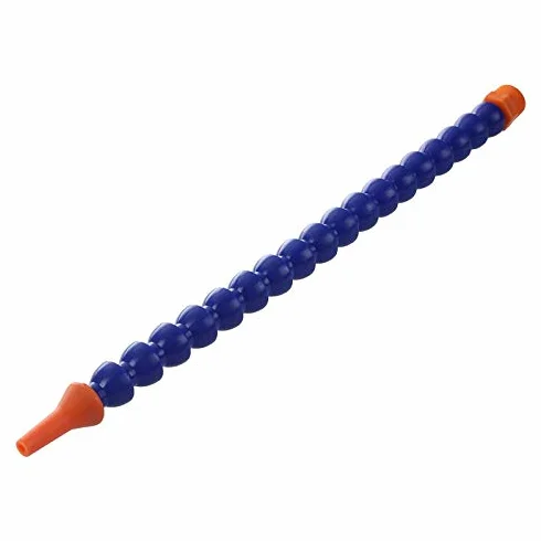 Tubo flexible de refrigerante 1/4" PT Universal Spray Plástico Agua Aceite Refrigerante Tubo Boquilla redonda para torno, fresado, máquina CNC, maquinaria hidráulica (40 cm)