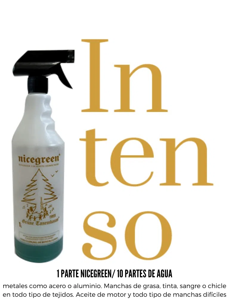 NICEGREEN Ultra Limpiador DESENGRASANTE 1 LITRO +EFICAZ +Concentrado ORIGINAL100%