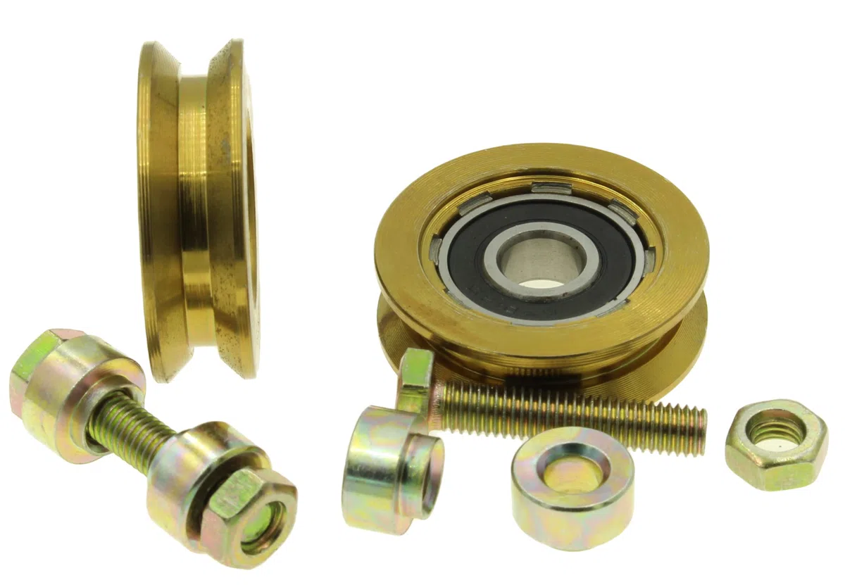 V Groove Gate Wheel V 50 V-50 Dorado 50 mm Diameter-8mm Shaft