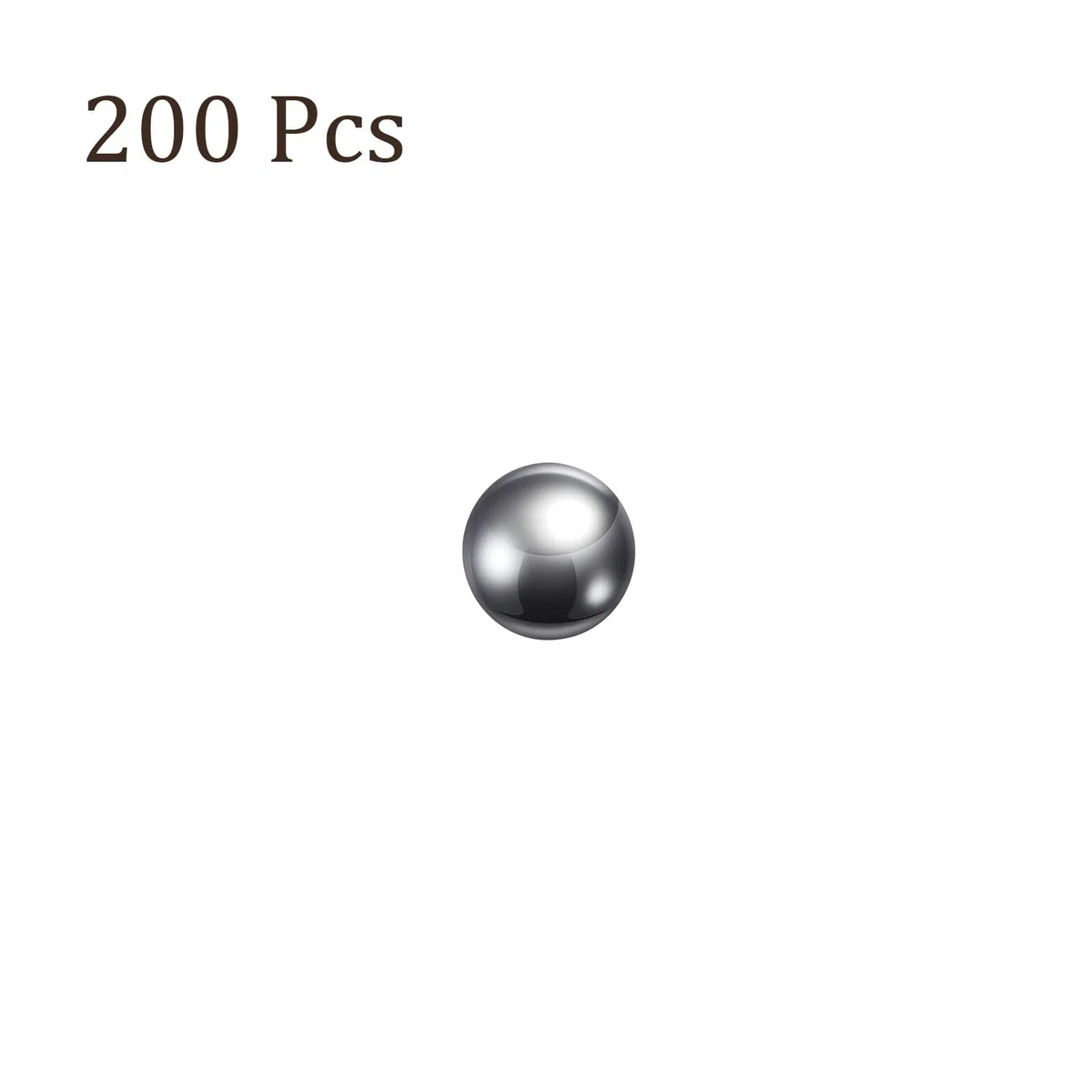 200uds Precisión Bolas - [11mm] Carbono Acero Pulido para Rodamientos Válvulas Uso