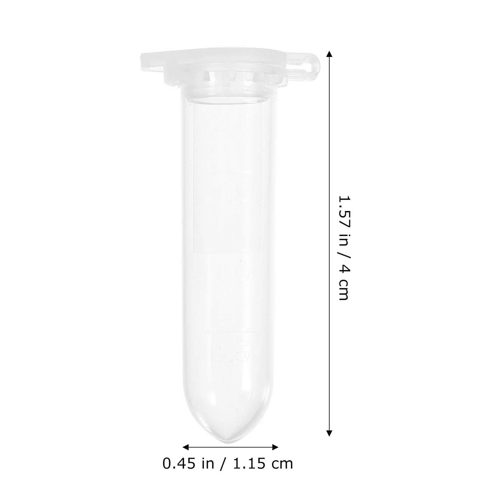 VILLCASE 500 Piezas Tubo Tubos De Ensayo Con Tapas Tubos De Centrífuga De 2ml Tubos De Ensayo De Plástico Tubo Centrífugo Tubos Cónicos Con Cubierta Tubo Cónico