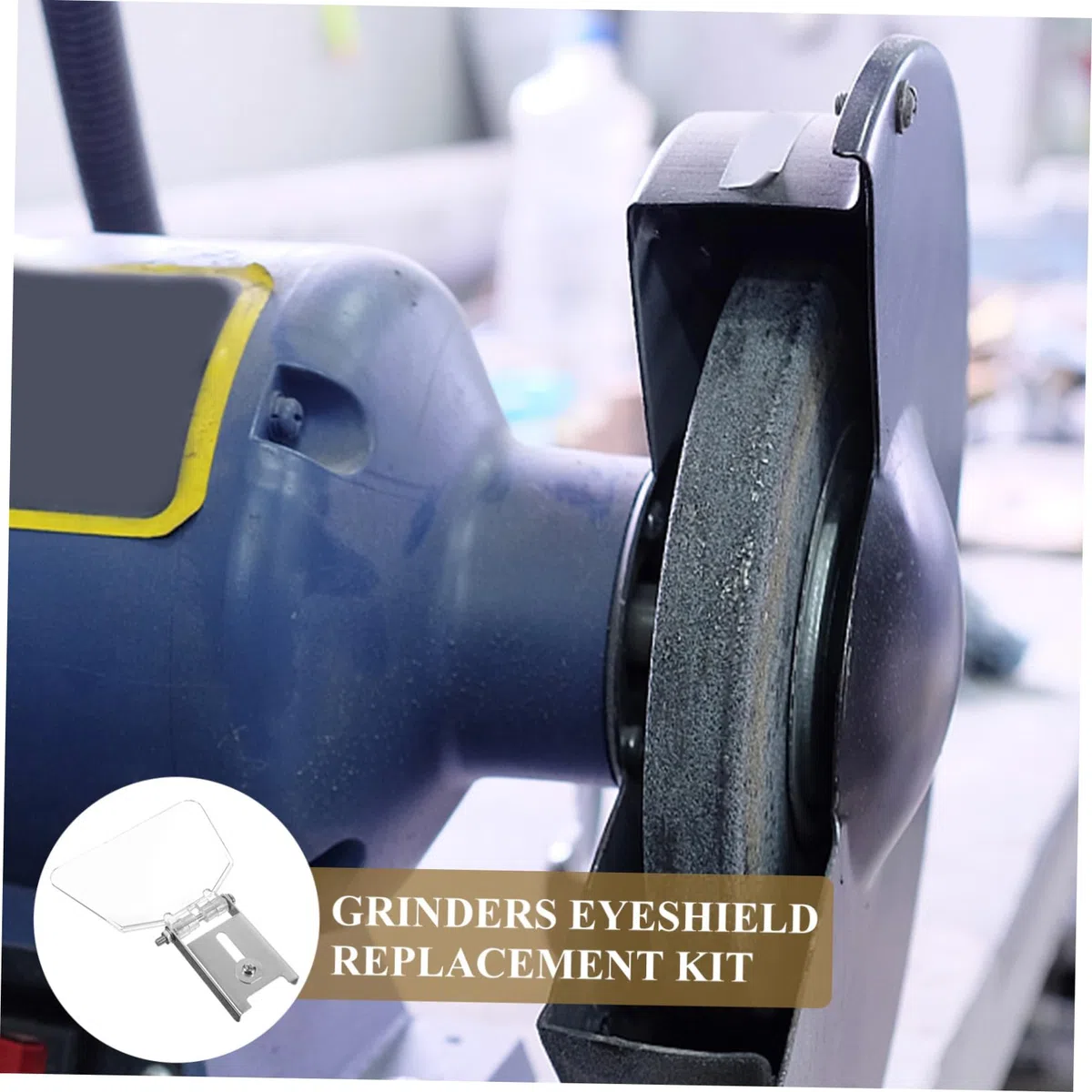 Yardenfun Kit de 2 para Amoladoras Taladros Taladros de Columna Gafas Portátil Acero Inoxidable