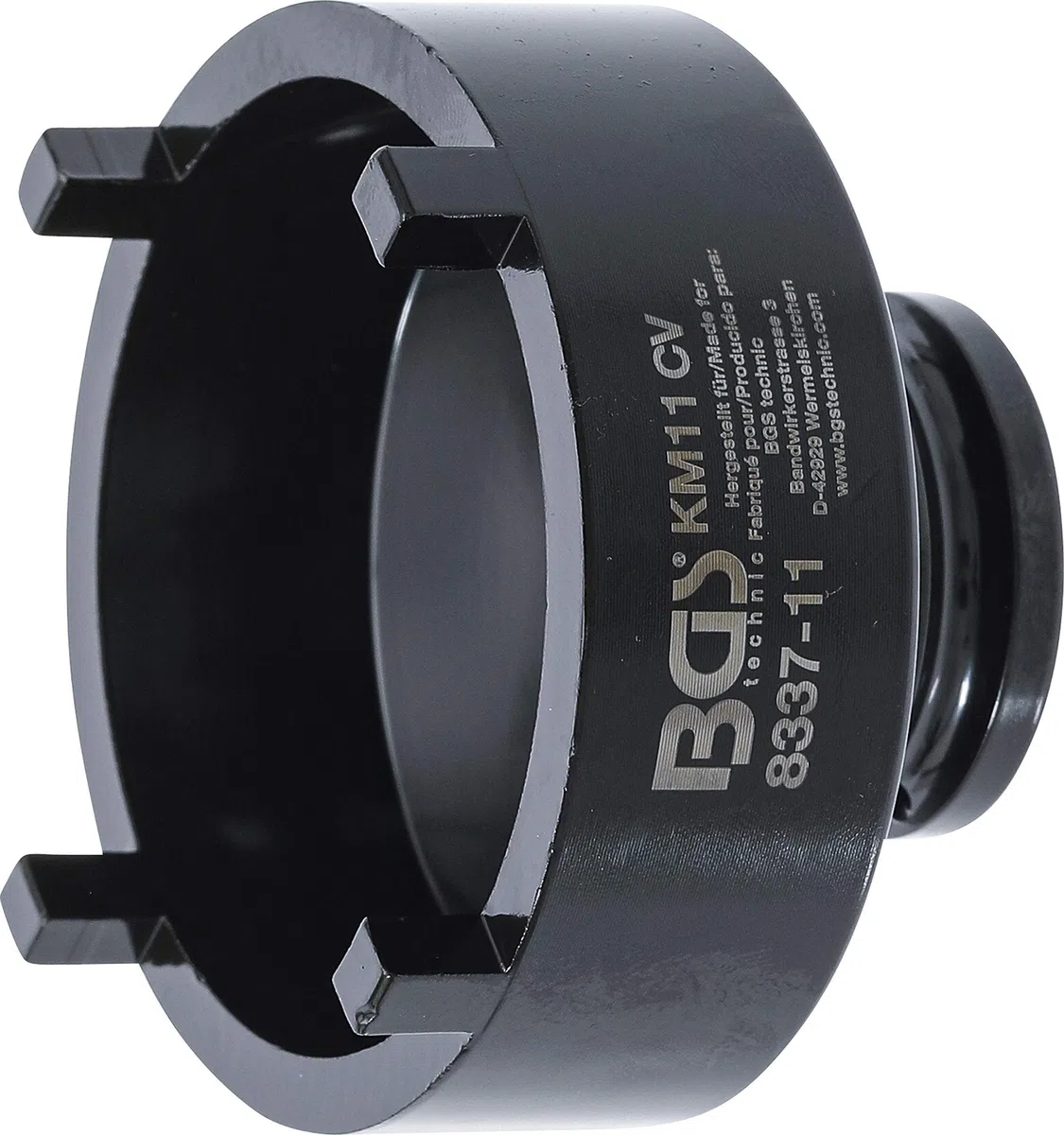 BGS 8337-11 | Vaso almenados | para tuercas ranuradas dientes externos | KM11